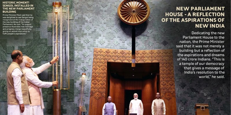Inauguration of New Parliament House in India